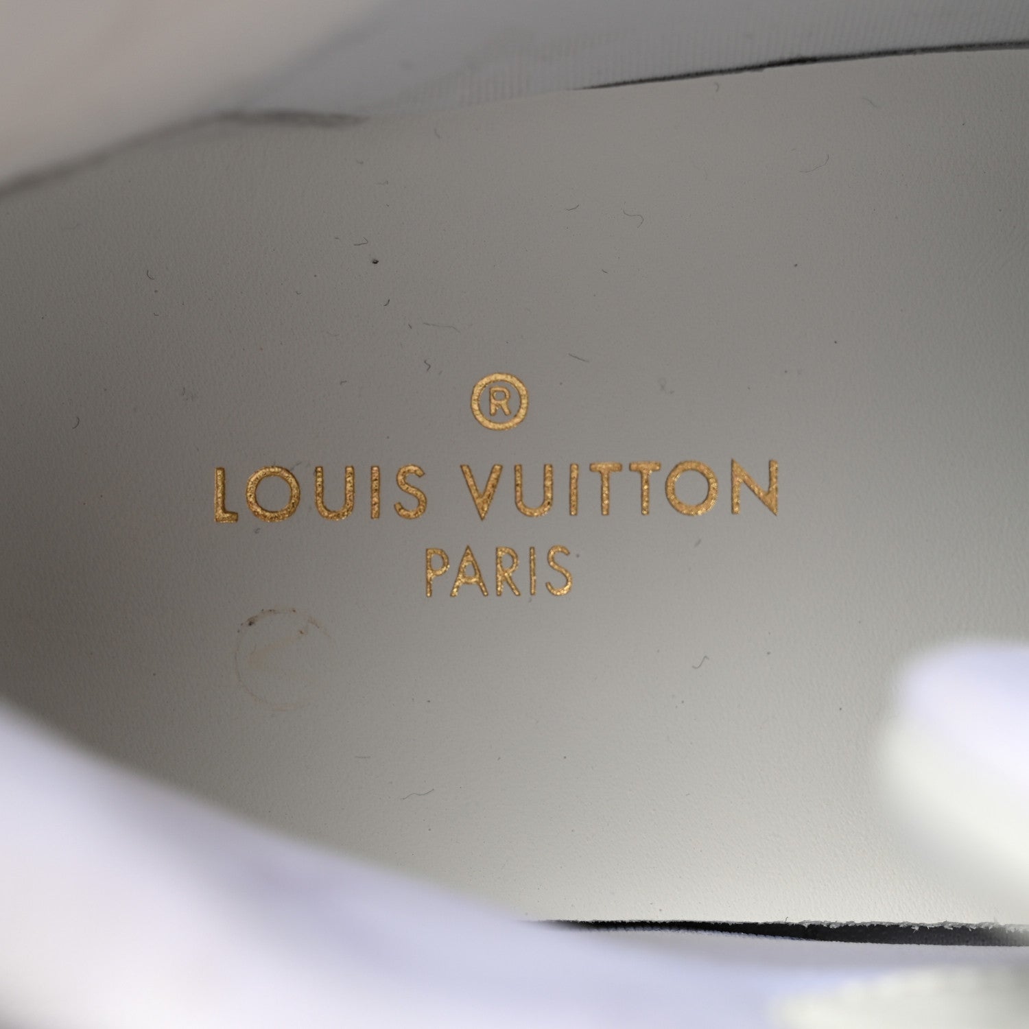 Louis Vuitton Metallic Calfskin Embossed Monogram Boombox Sneakers 36.5 White Silver 7 of 10
