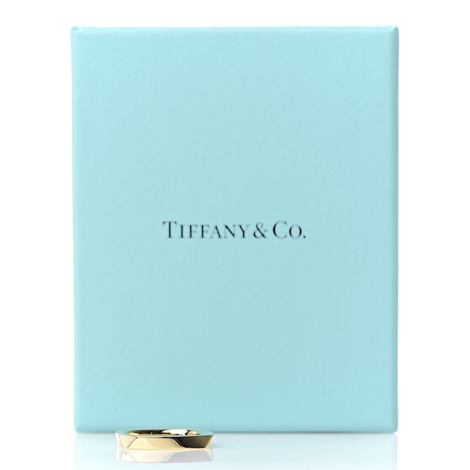 Tiffany 18K Yellow Gold Frank Gehry Torque Ring 54 6.75 6 of 6