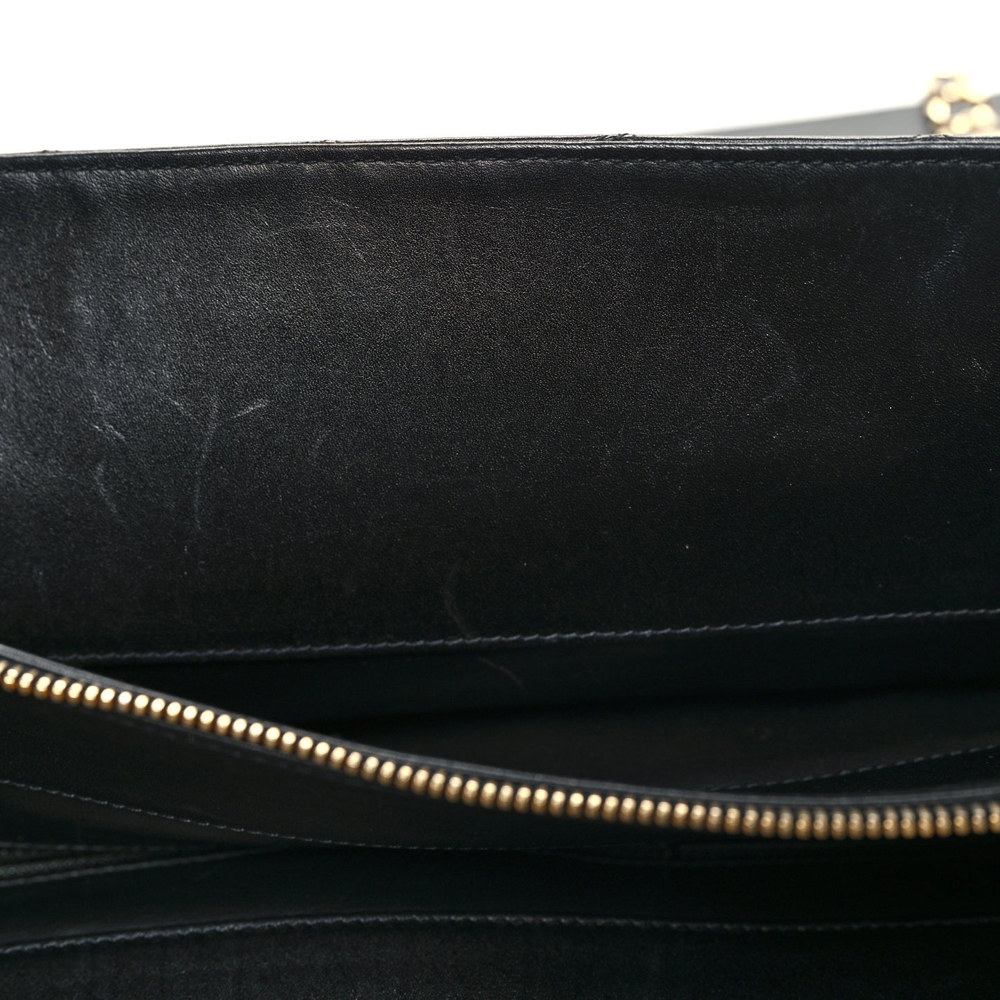 Calfskin Stitched XL Weekender Black