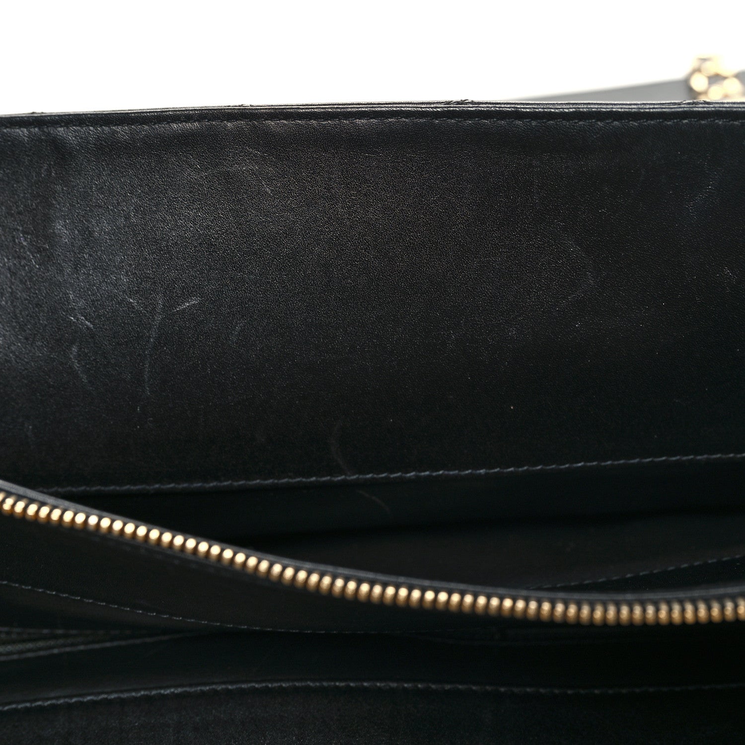 Chanel Calfskin Stitched XL Weekender Black 16 of 19