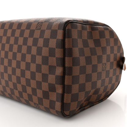 Louis Vuitton Damier Ebene Speedy 30 10 of 11