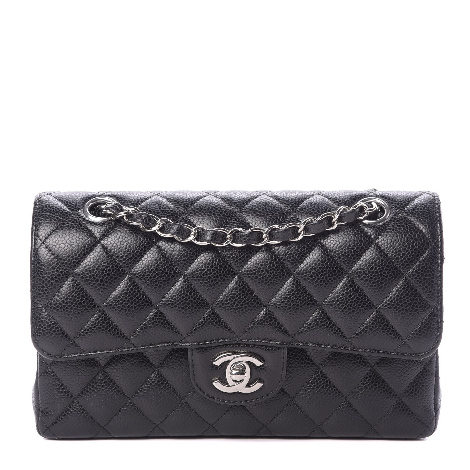 Chanel Caviar Quilted Small Double Flap Black 1 of 11