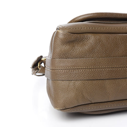 Chloe Calfskin Small Paraty Barbour Khaki 8 of 12
