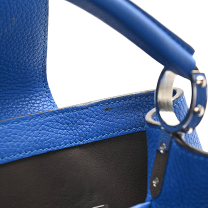Louis Vuitton Taurillon Capucines MM Royal Blue 11 of 12