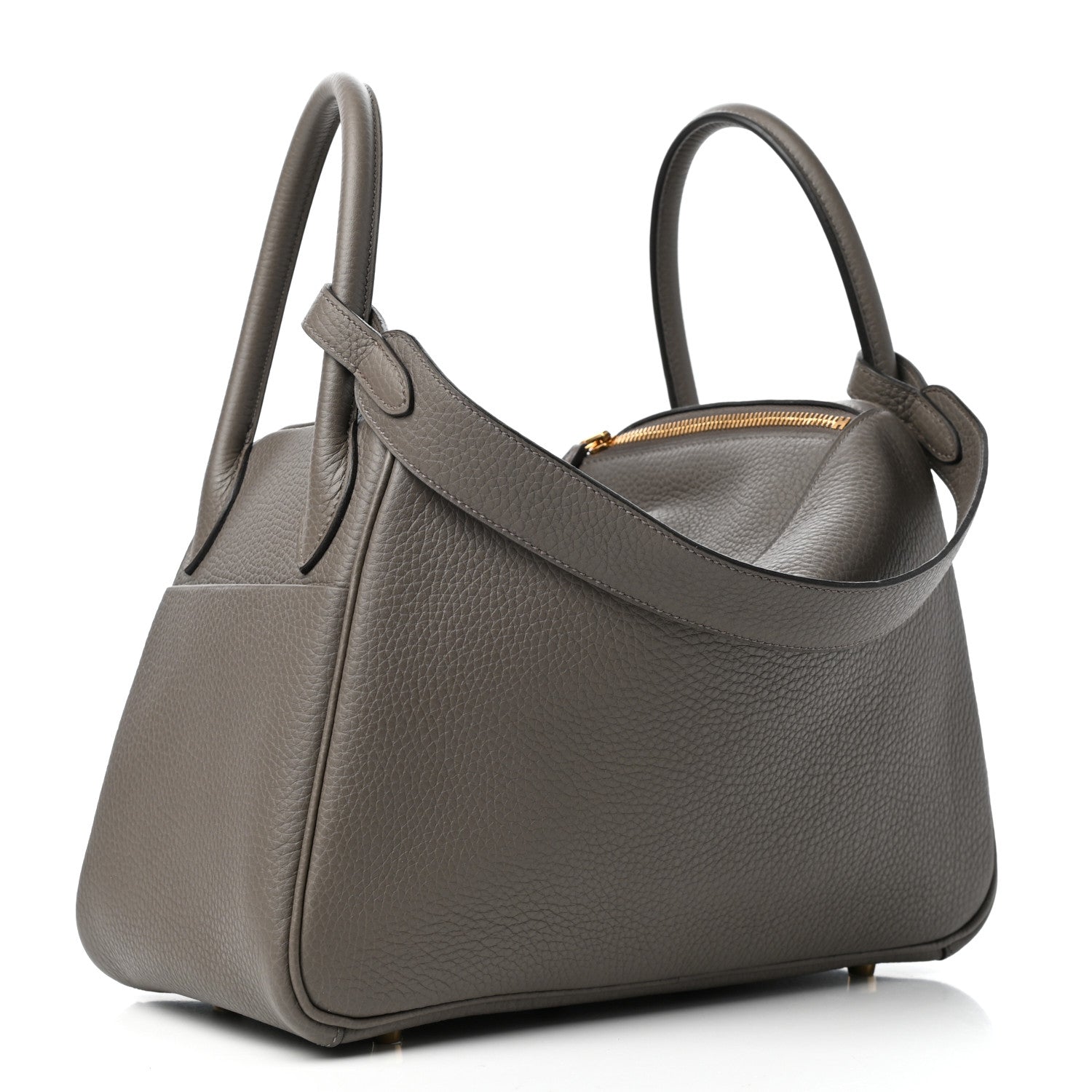 Hermes Taurillon Clemence Lindy 30 Etain 3 of 9