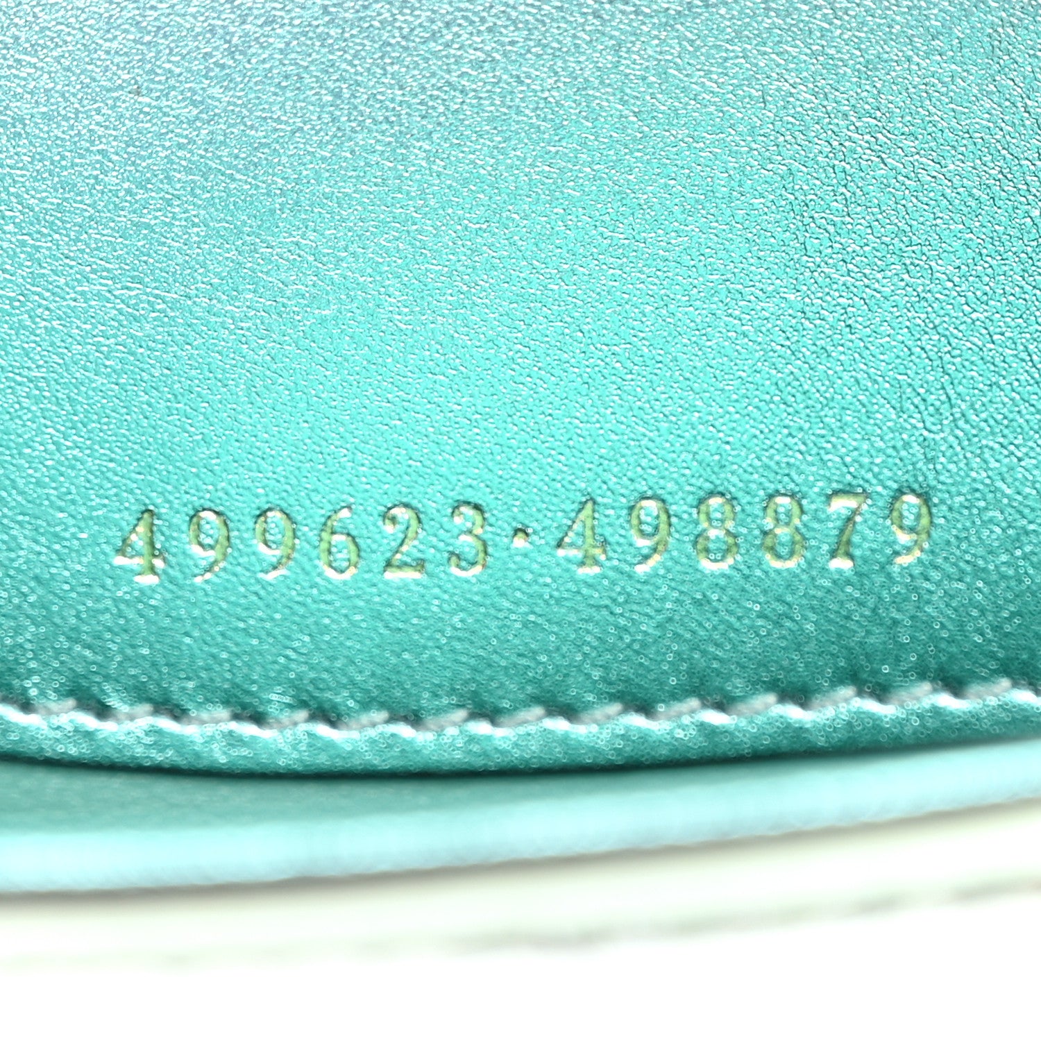 Gucci Piuma Shade Lux Mirrored Calfskin Small Dionysus Shoulder Bag Glacial Yellow Silver 7 of 11