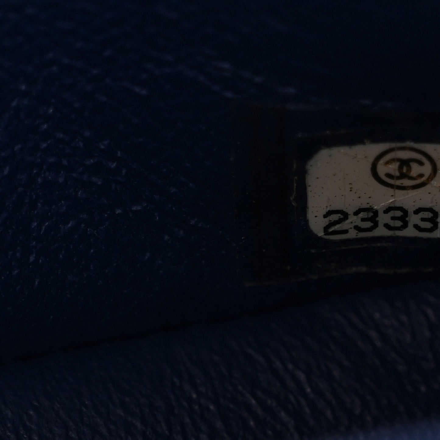 Lambskin Quilted Medium Double Flap Blue