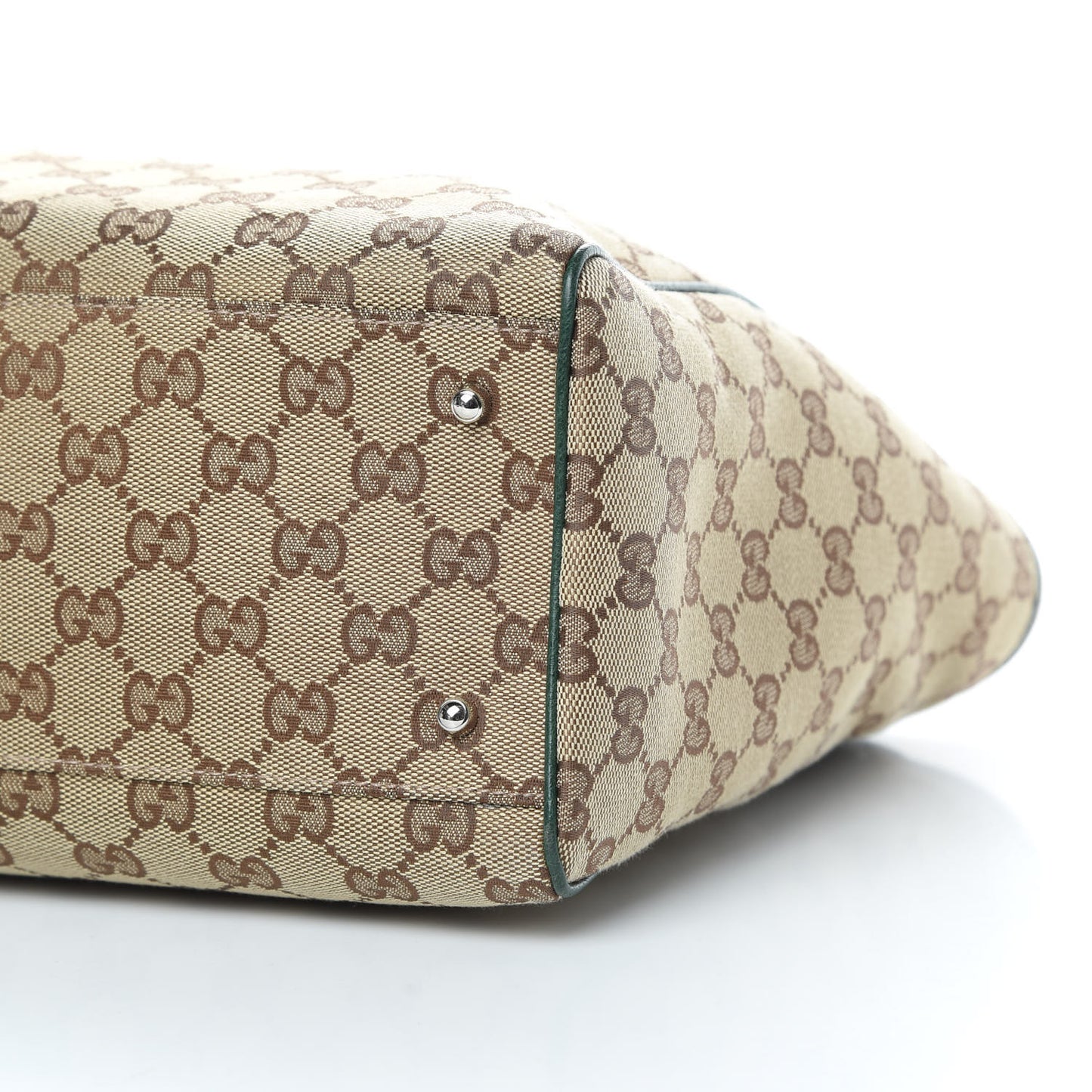 GG Monogram Pop Tote Green