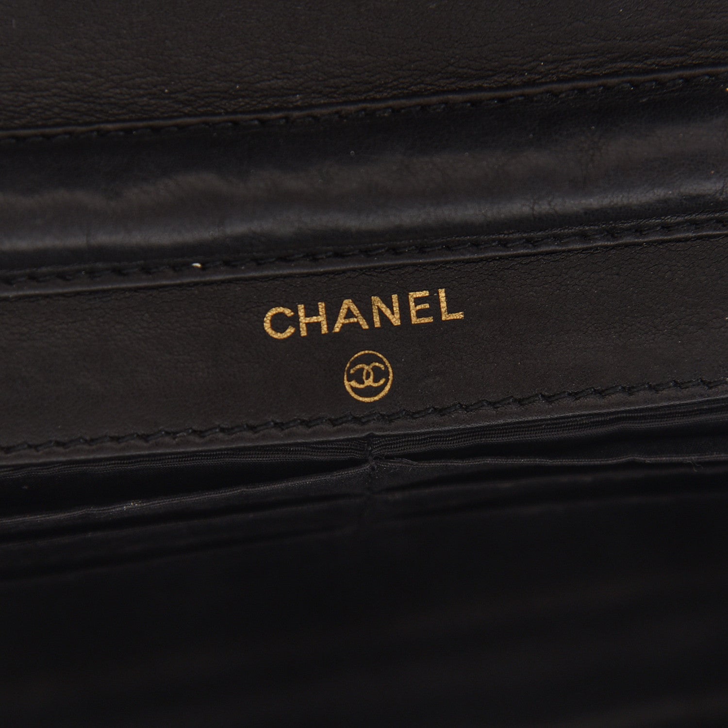 Chanel Patent Timeless CC Wallet On Chain WOC Black 6 of 11
