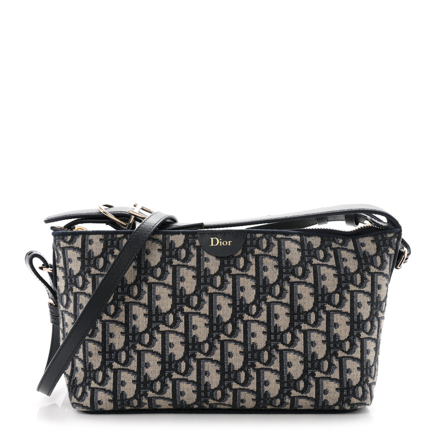 Christian Dior Oblique Nomad Pouch Blue 1 of 10
