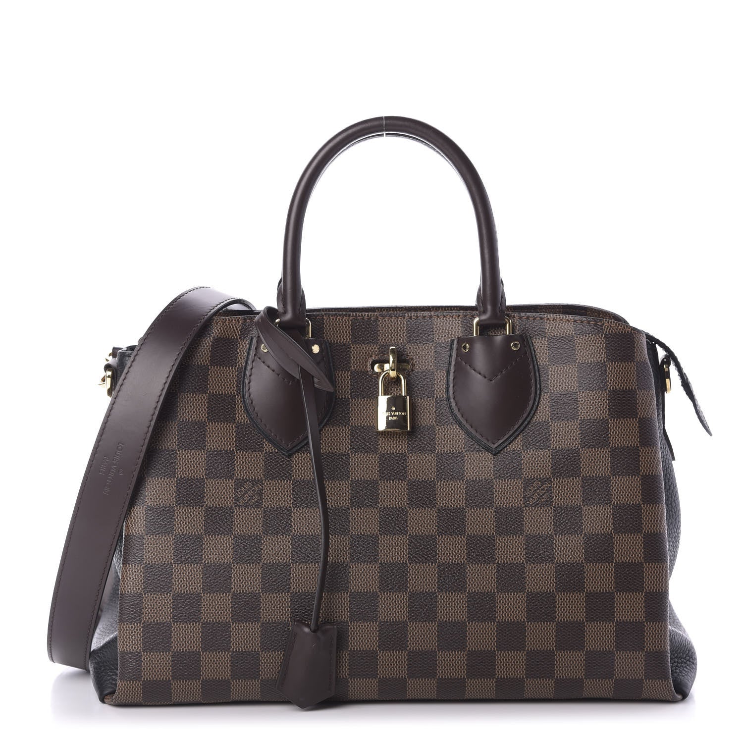 Louis Vuitton Cuir Taurillon Damier Ebene Normandy Black 1 of 10