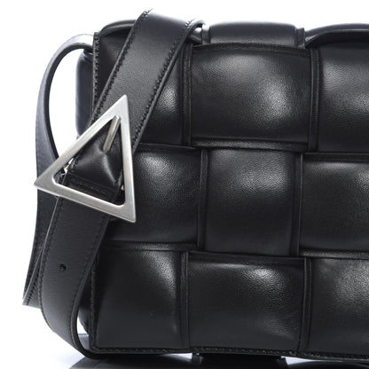 Bottega Veneta Nappa Maxi Intreccio Padded Cassette Crossbody Bag Black 9 of 9