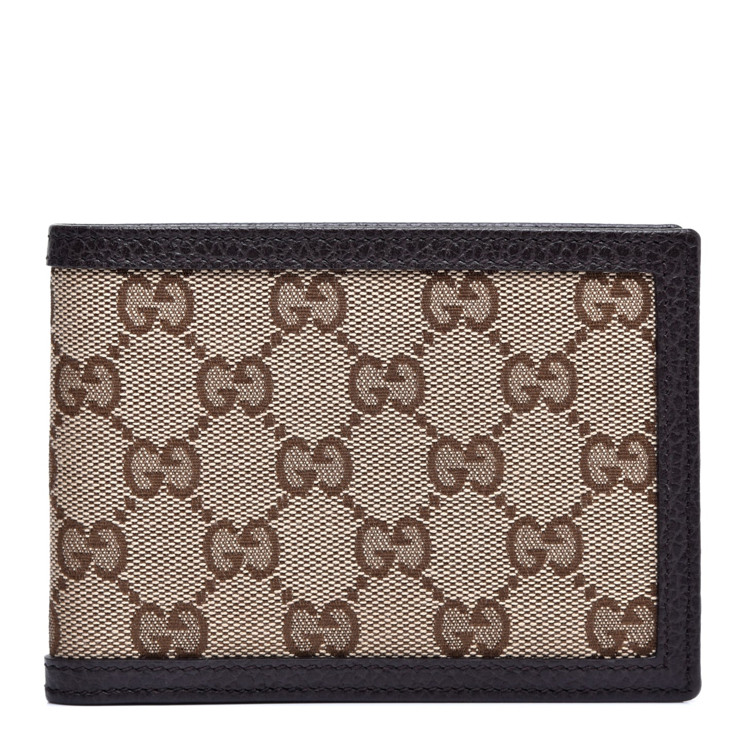 Monogram Mens Bi-Fold Wallet Brown