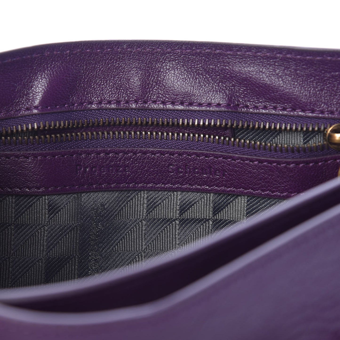 Lambskin PS1 Pochette Clutch Grape Jam
