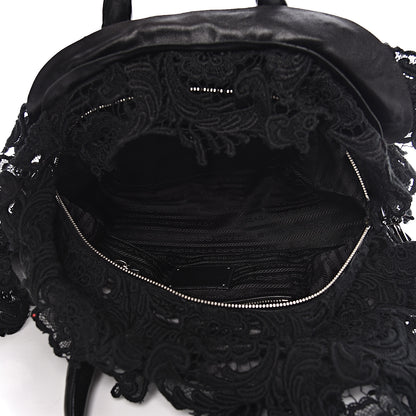 Prada Lace Pizzo S Bowler Black 5 of 12