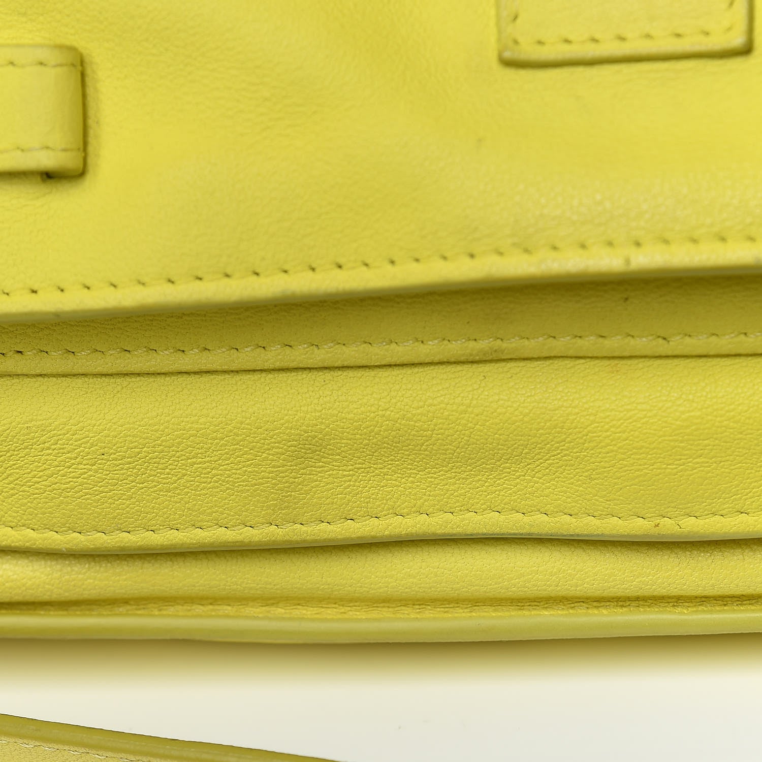 Proenza Schouler Lambskin Medium PS1 Satchel Citron 18 of 28