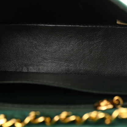Chanel Suede Quilted Mini Square Flap Green 5 of 11