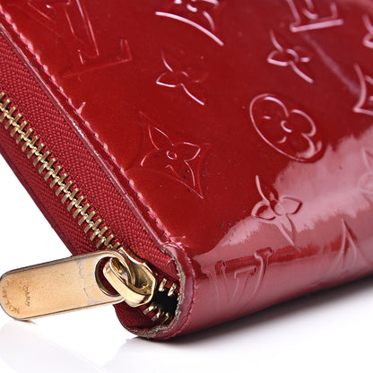 Louis Vuitton Vernis Zippy Wallet Pomme D'Amour 12 of 14