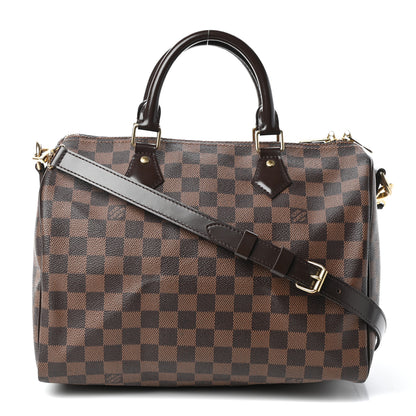 Louis Vuitton Damier Ebene Speedy Bandouliere 30 1 of 9