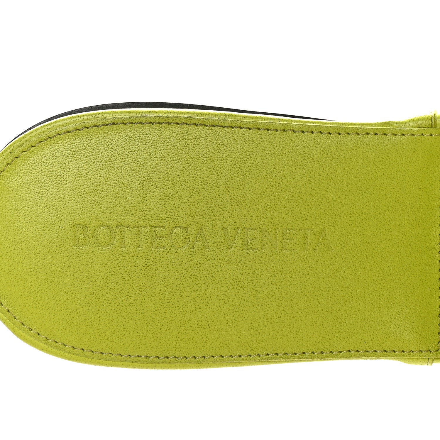 Bottega Veneta Nappa Maxi Intrecciato Lido Flat Sandals 39 Kiwi 6 of 7