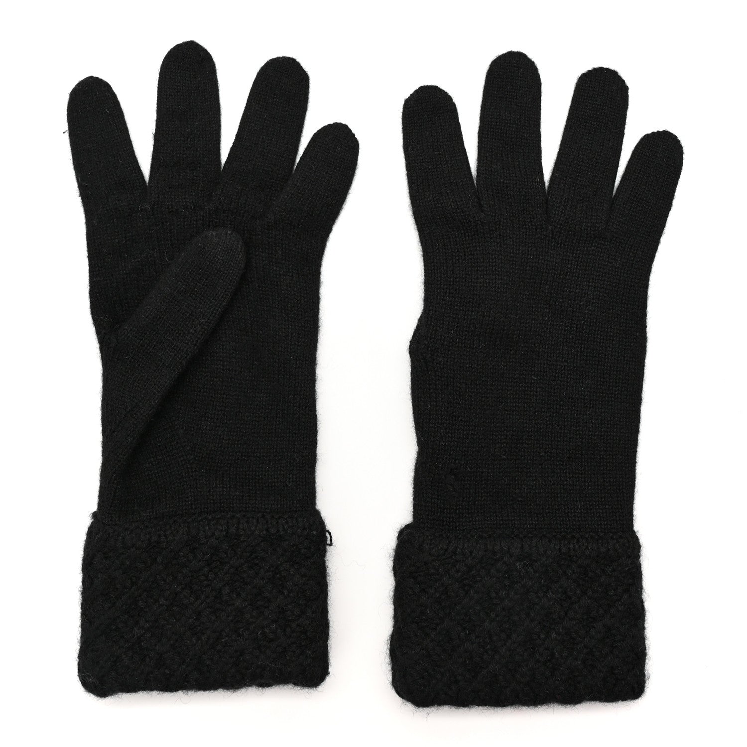 Chanel Cashmere CC Gloves 3 of 10
