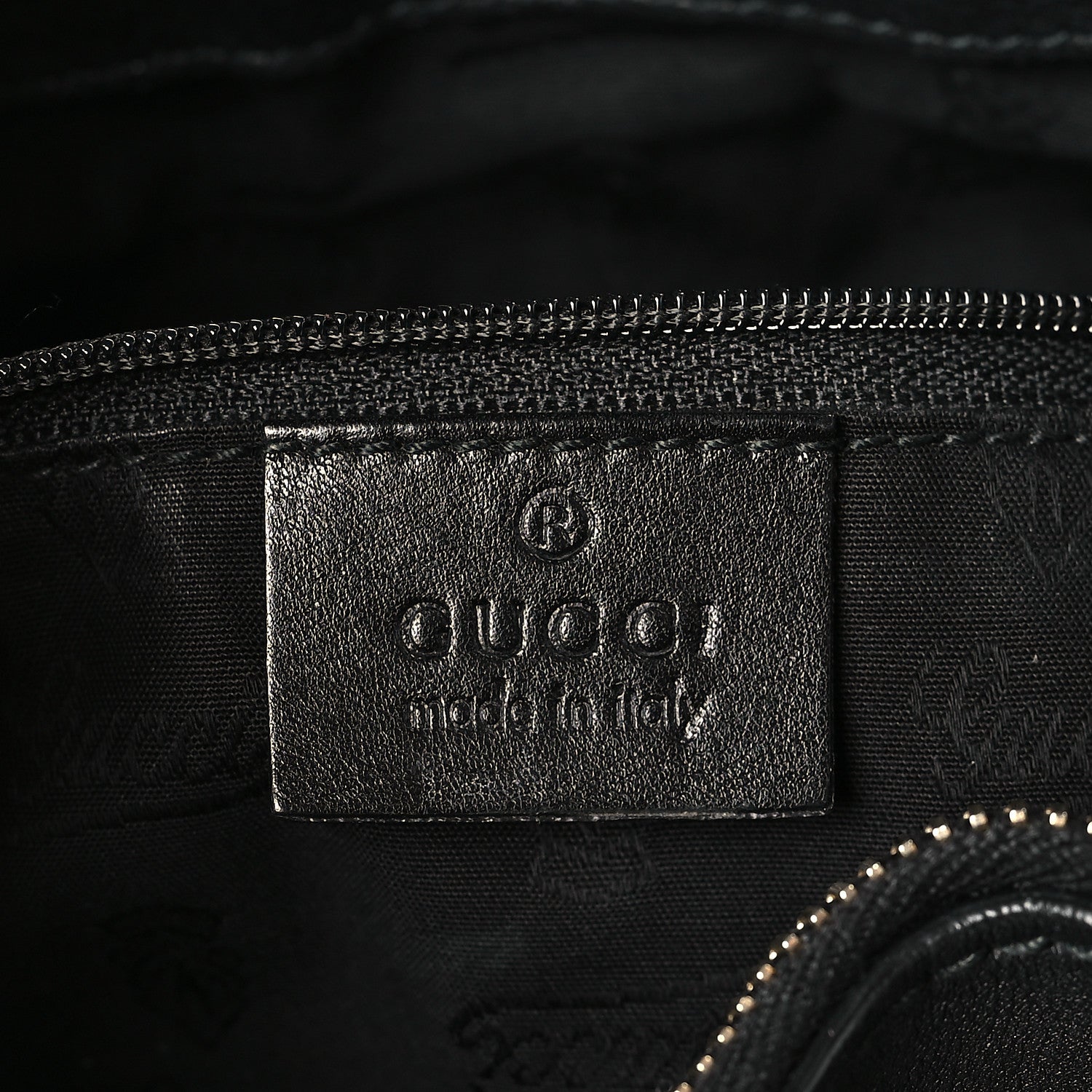 Gucci Guccissima Medium Sukey Hobo Black 6 of 9