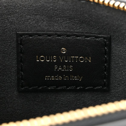 Louis Vuitton Calfskin Nanogram Embossed Lexington Pouch Black 6 of 9