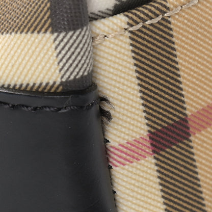 Burberry Vintage Check Shoulder Bag Black 10 of 10