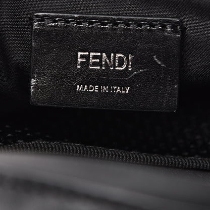 Fendi Neoprene Mesh Vitello Grace FF Pocket Belt Bag Black 5 of 8