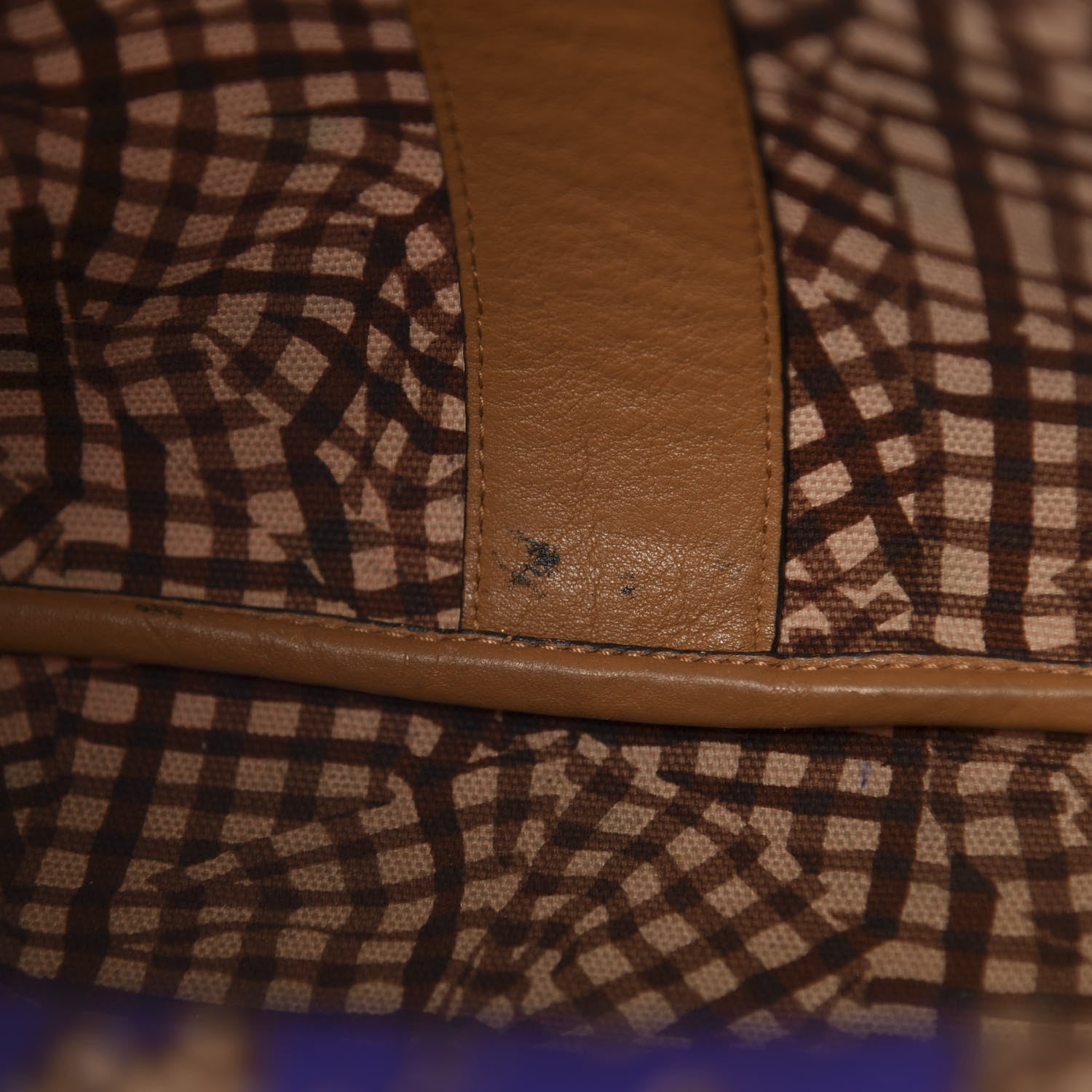 MCM Visetos Medium Liz Reversible Shopper Tote Cognac 8 of 21