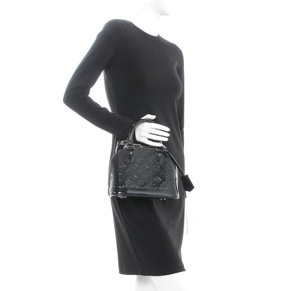 Louis Vuitton Vernis Alma BB Noir Magnetique 3 of 10