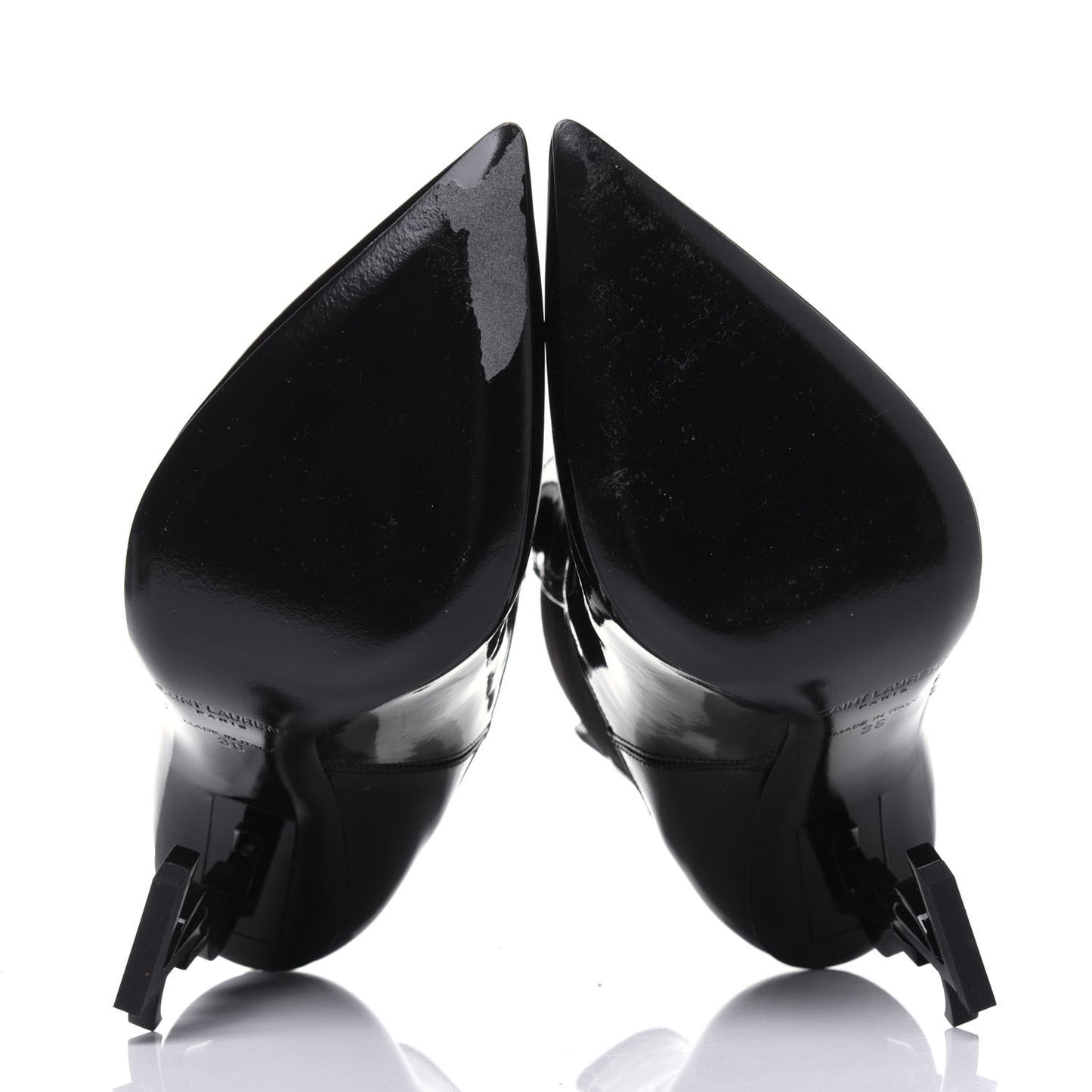 Patent Opyum Ankle Booties 36 Black