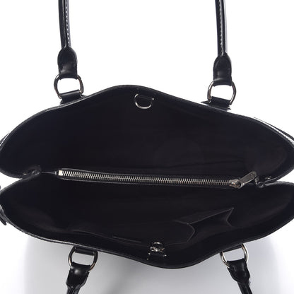 Louis Vuitton Epi Passy GM Black 5 of 9
