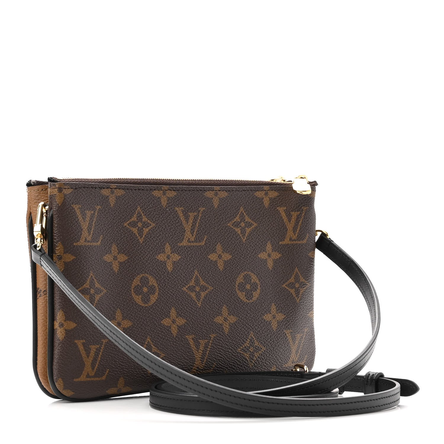 Louis Vuitton Reverse Monogram Giant Double Zip Pochette 3 of 11