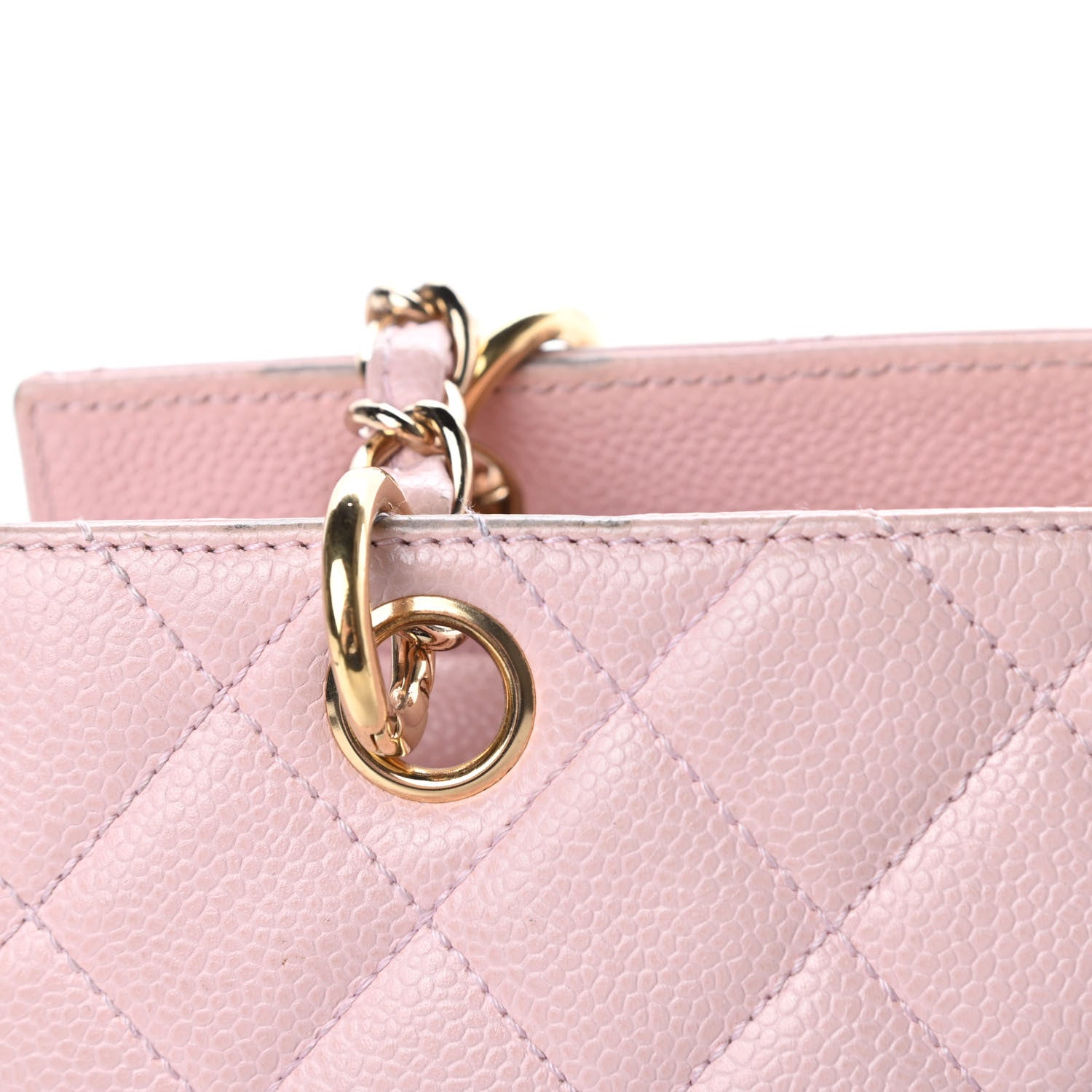 Chanel Caviar Quilted Petit Timeless Shopping Tote PTT Pink 15 of 19