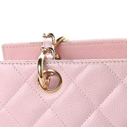 Chanel Caviar Quilted Petit Timeless Shopping Tote PTT Pink 15 of 19
