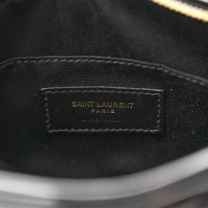 Saint Laurent Patent Matelasse Monogram Lou Belt Bag Black 6 of 12