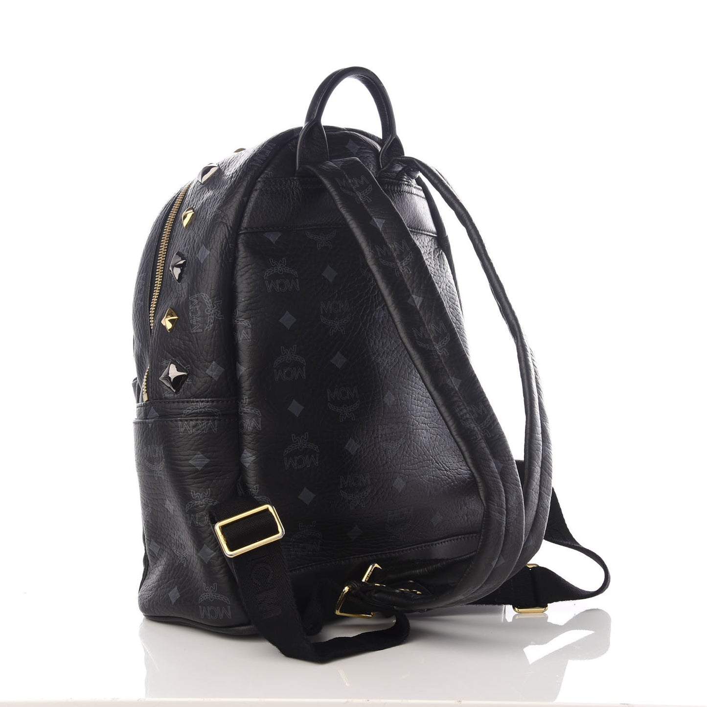 Visetos Studded Small Stark M Backpack Black