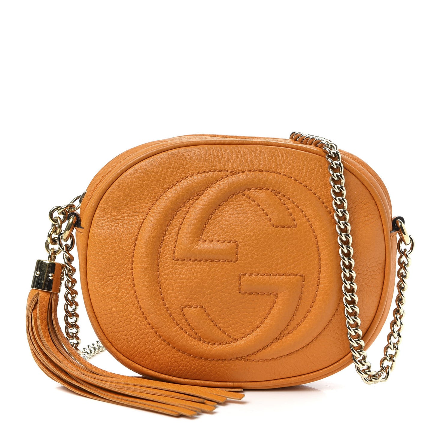 Cellarius Calfskin Mini Soho Chain Bag Curcuma