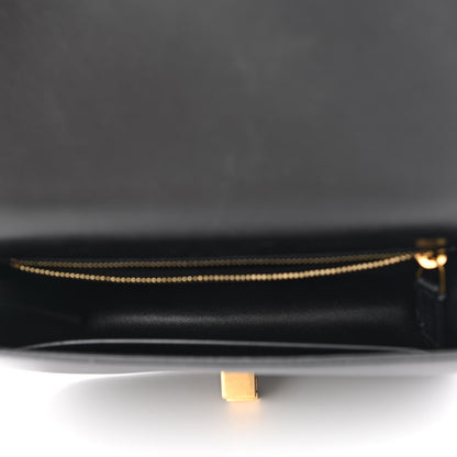 Saint Laurent Smooth Calfskin Carre Satchel Black 5 of 12