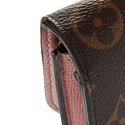 Louis Vuitton Monogram Emilie Wallet Rose Ballerine 7 of 7