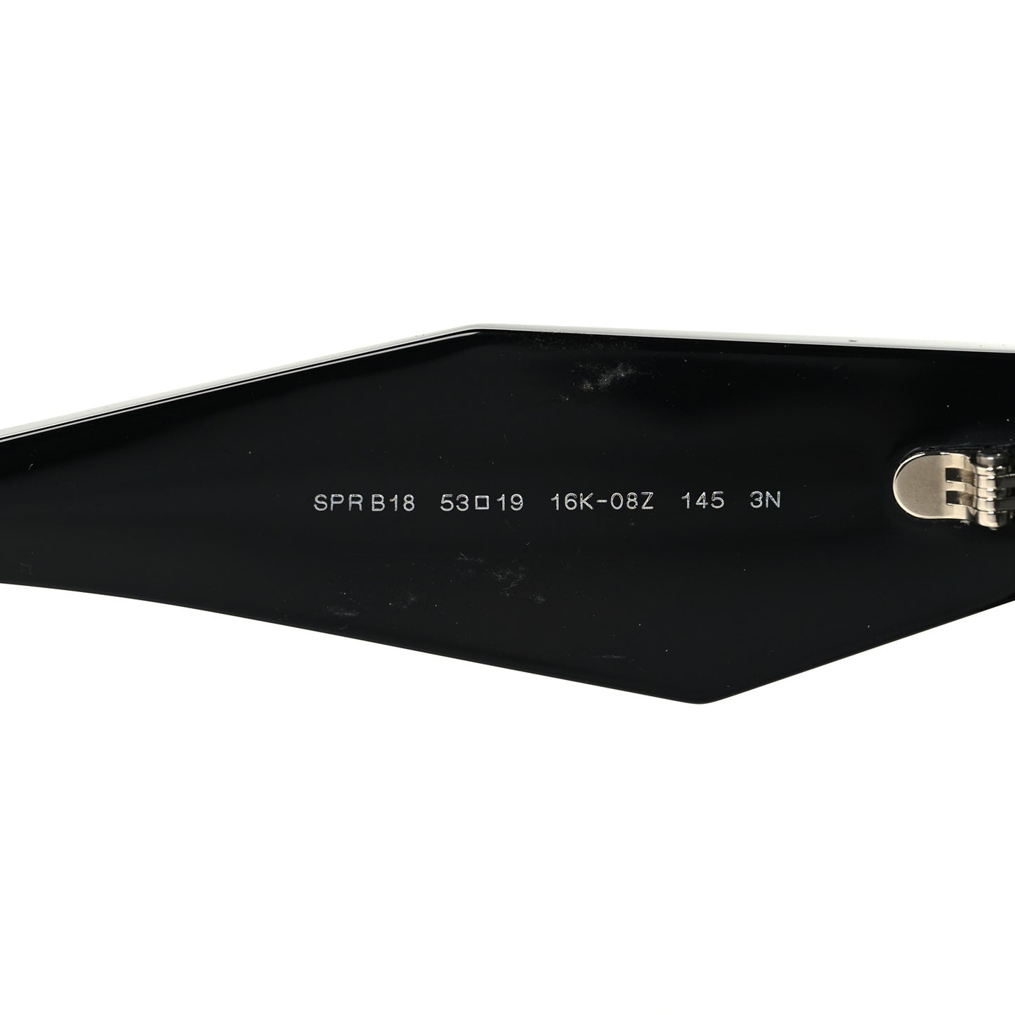 Acetate Symbole Sunglasses SPR B18 Black