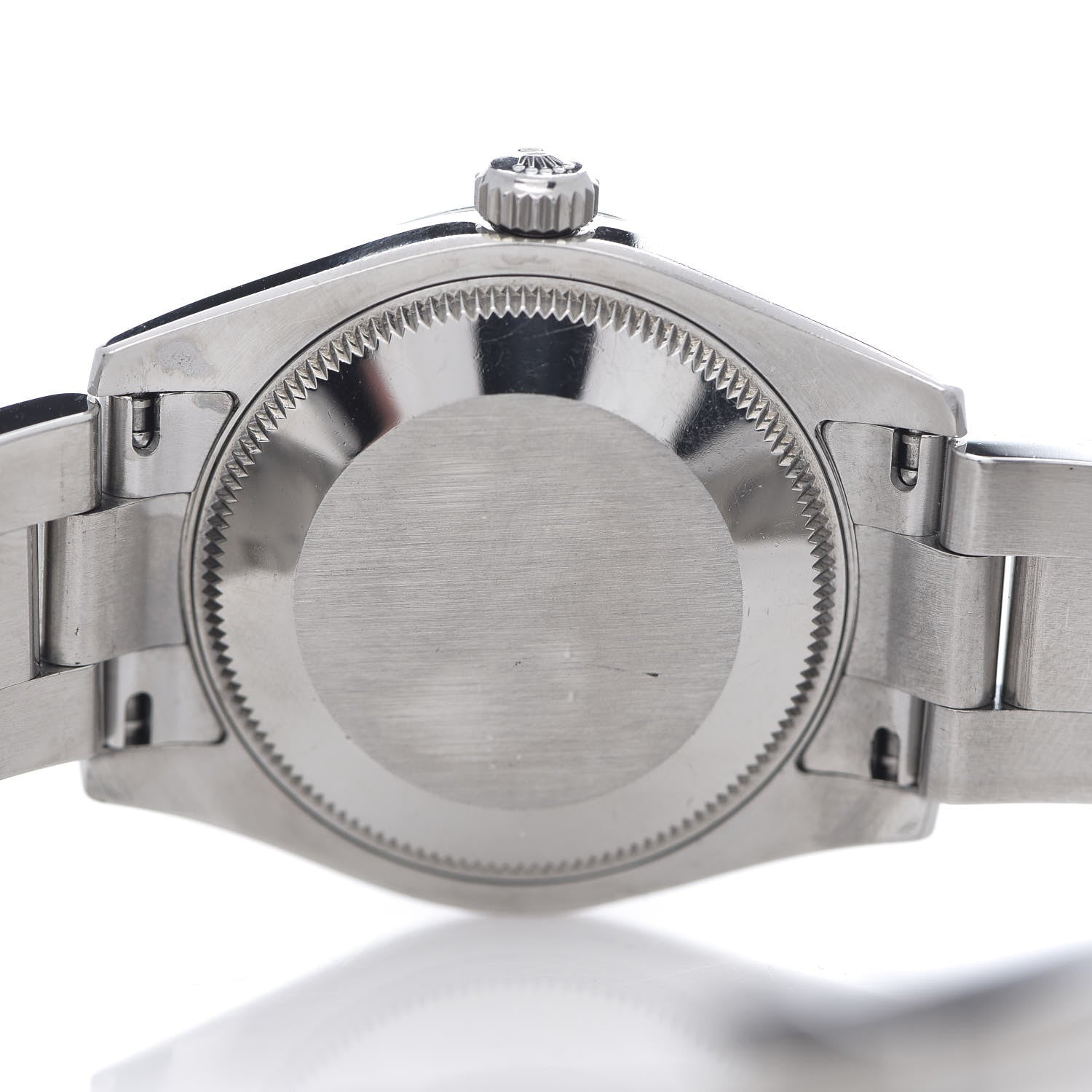 Rolex Stainless Steel 18K White Gold Diamond 31mm Oyster Perpetual Datejust Watch Silver 178274 5 of 8