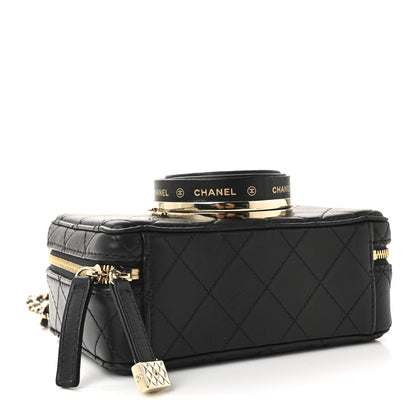 Chanel Lambskin Quilted Coco Click Bag Black 4 of 10