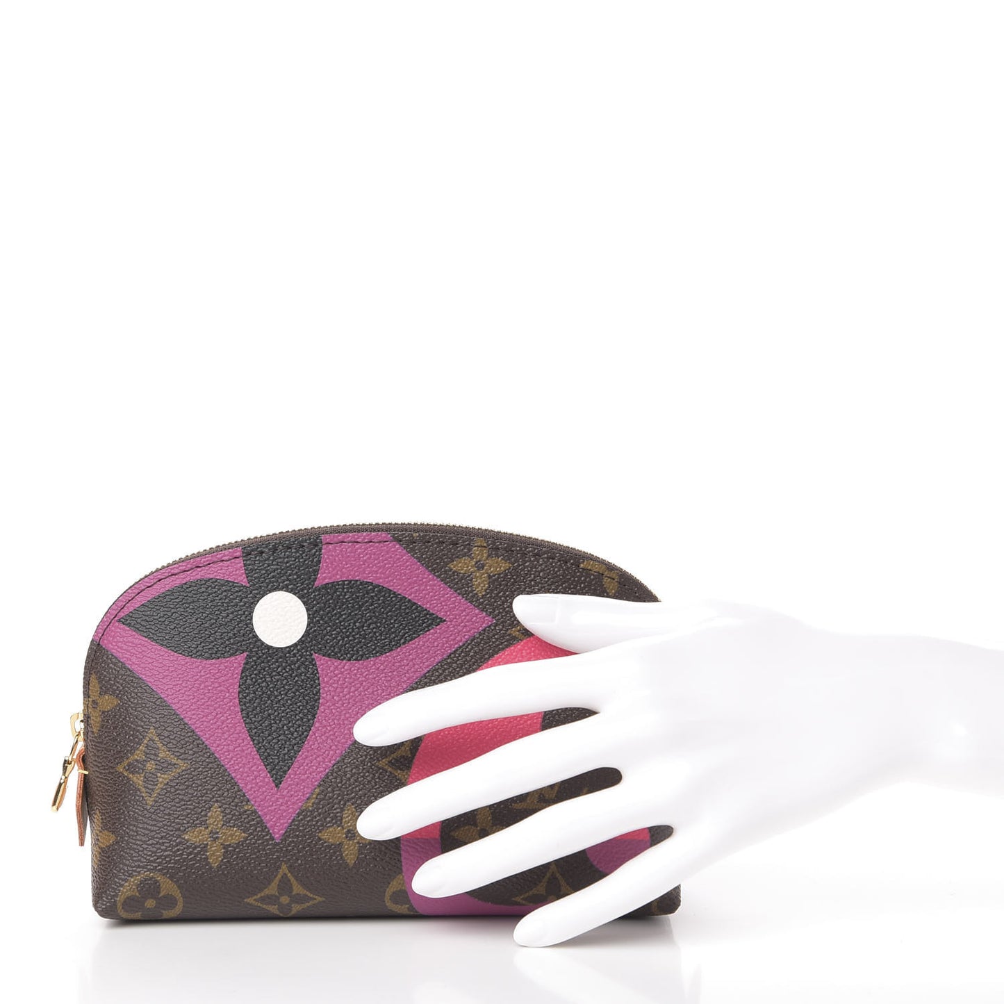 Monogram Game On Cosmetic Pouch