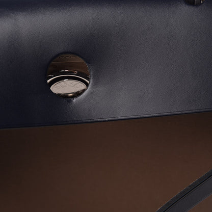 Hermes Vache Hunter Toile Herbag Zip 31 PM Etoupe Bleu Saphir 8 of 11