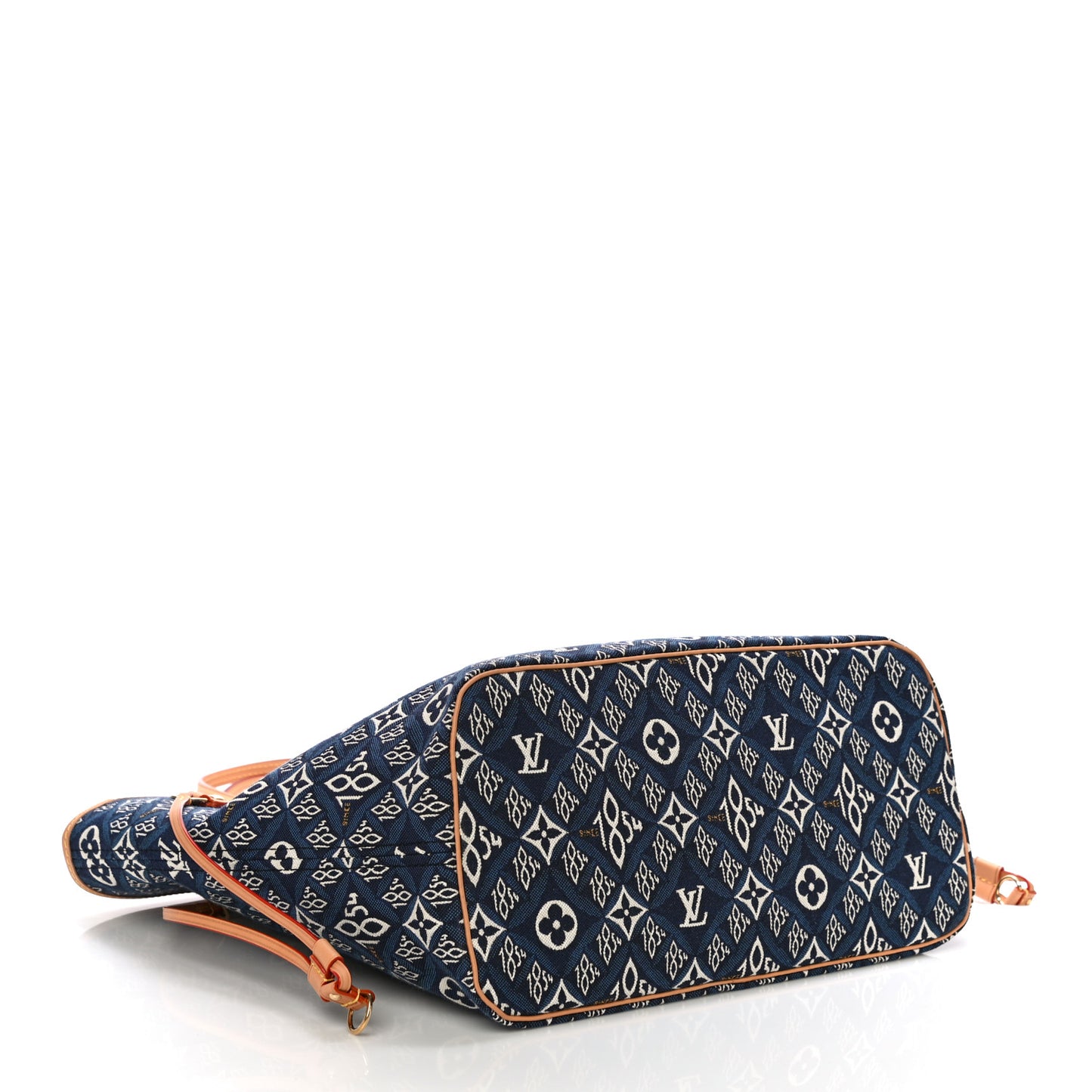 Jacquard Since 1854 Neverfull MM Blue