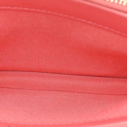 Chanel Iridescent Caviar Quilted Small Clutch With Chain Pink 5 of 13