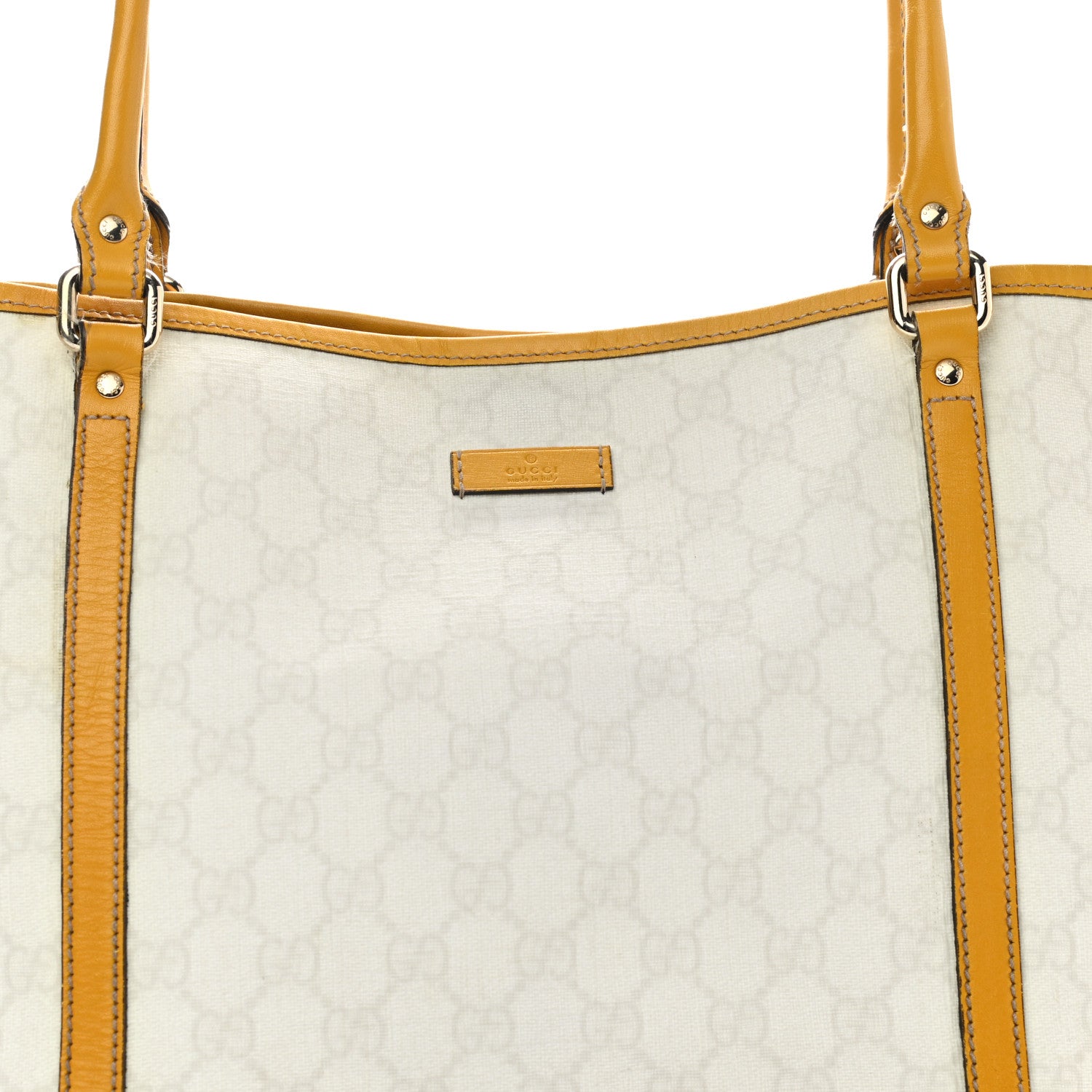 Gucci GG Monogram Plus Medium Joy Tote Yellow 7 of 15