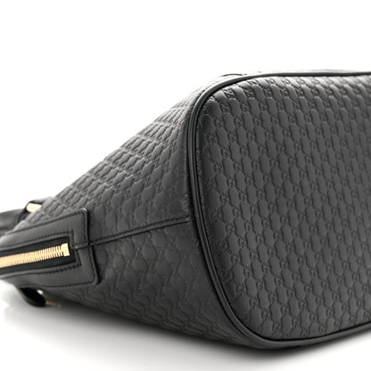 Gucci Microguccissima Medium Dome Bag Black 9 of 10